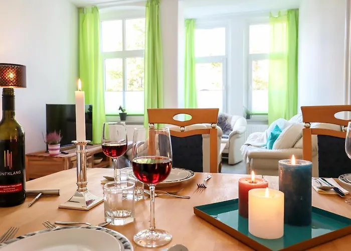 Апартаменты Md-8 Kleiststrasse 4 - Zentral Nur 5min Bis Zur Innenstadt - 2schlafzimmer-smart Tv-badewanne-innenhoflage
